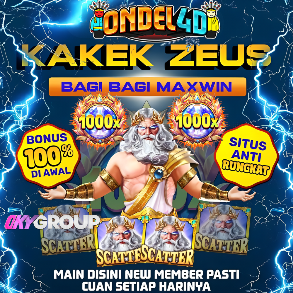 KAKEK ZEUS DI ONDEL4D BAGI-BAGI MAXWIN