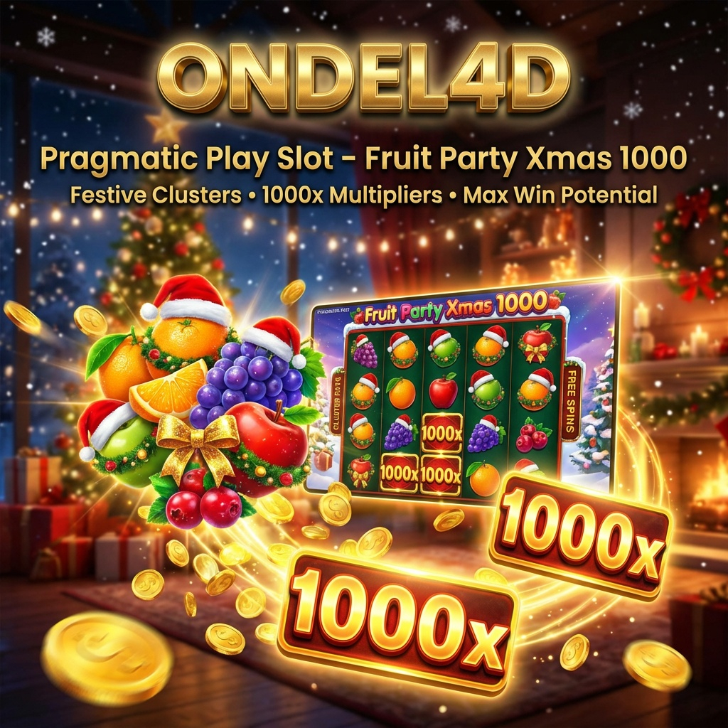 Fruit Party Xmas 1000 Pragmatic Play di ONDEL4D: Natal Meriah, Ledakan Buah Ekstrem